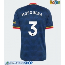 Maglie da calcio Arsenal Cristhian Mosquera #3 Seconda Maglia 2026-27 Manica Corta